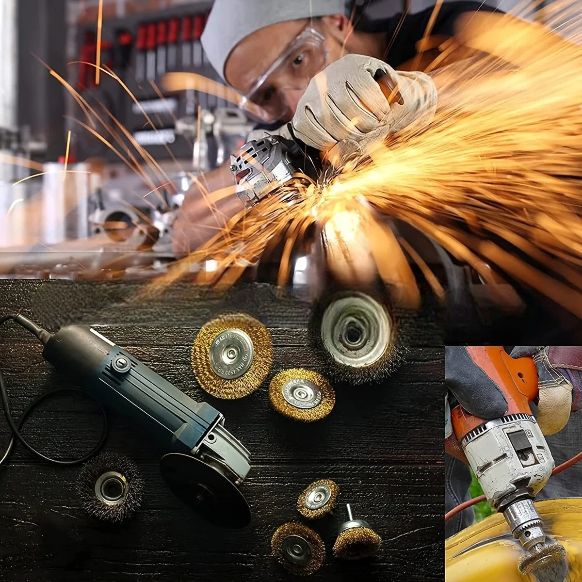 Brosse pour Perceuse - WireWheelPack™