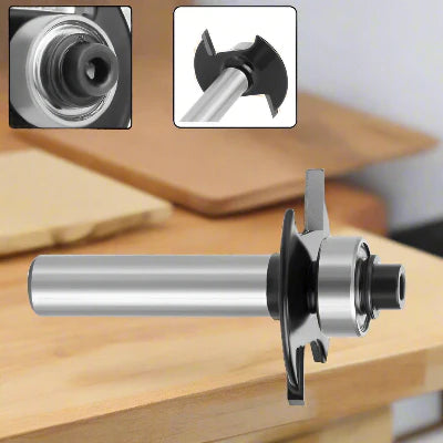 Fraise Défonceuse - BiscuitCut™ - Noir