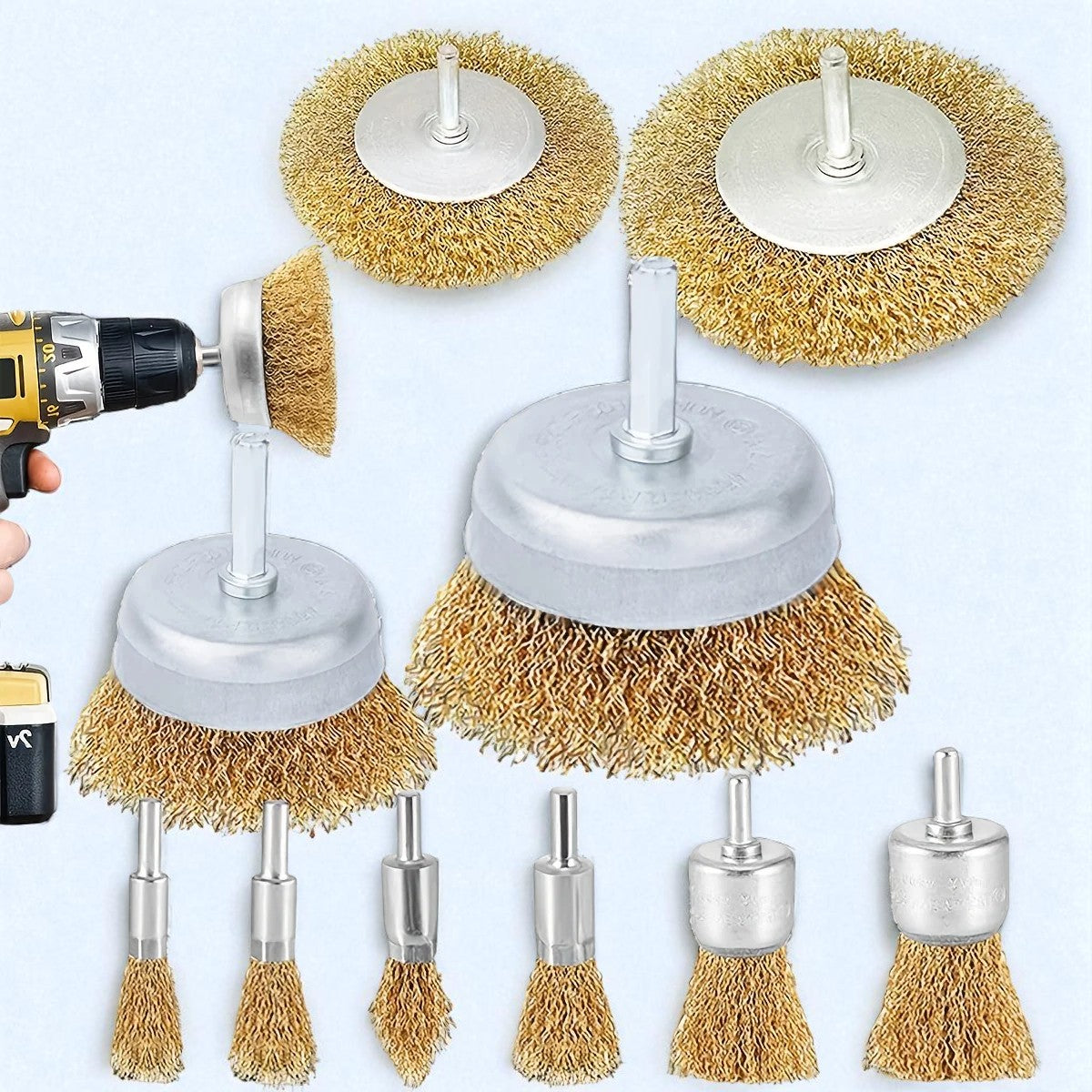 Brosse pour Perceuse - WireWheelPack™