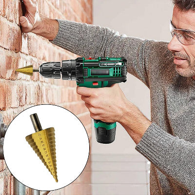 FORET CONIQUE - StepDrill™ - Doré 4-42
